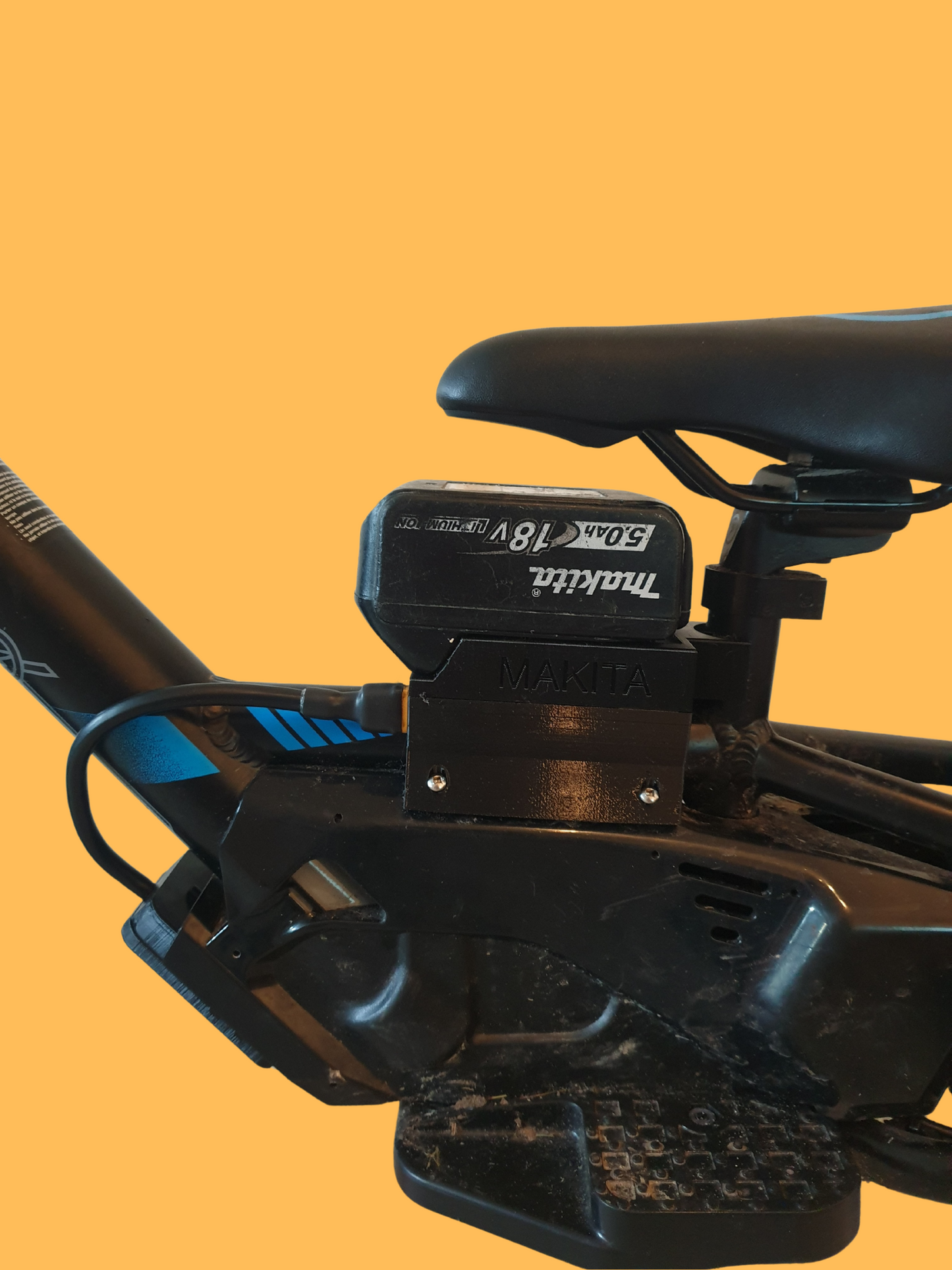 Makita to Stacyc Adapter (Top Tube Mount)