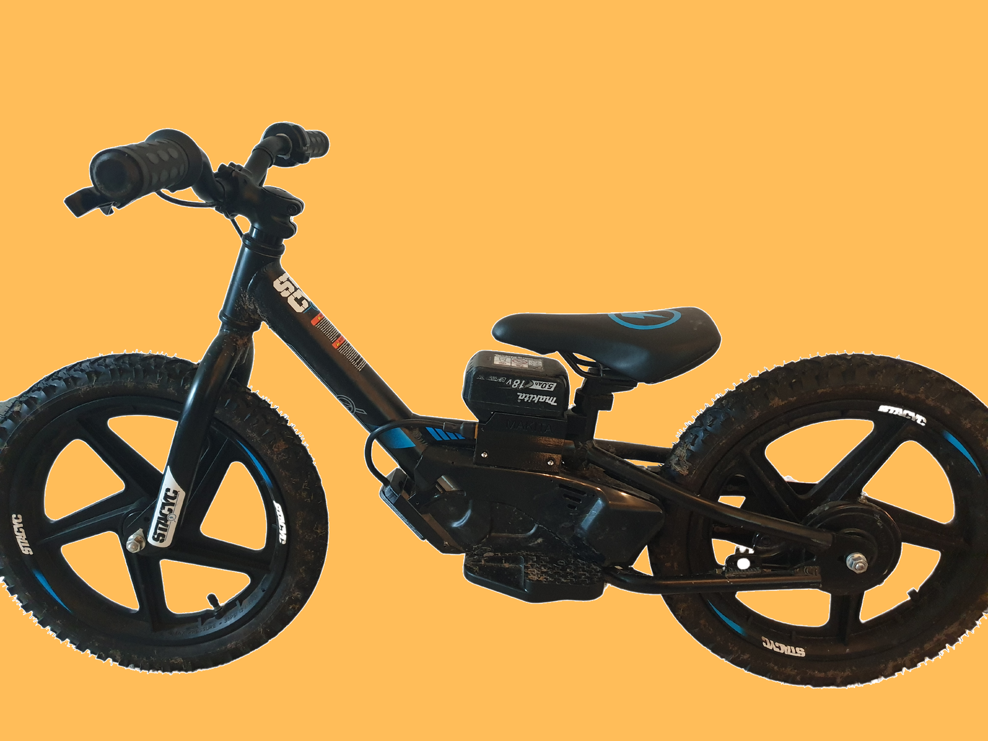 Makita to Stacyc Adapter (Top Tube Mount)